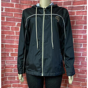 ESCAPE SPORTIF 29 Women’s Hoodie Black Jacket Size L #R2